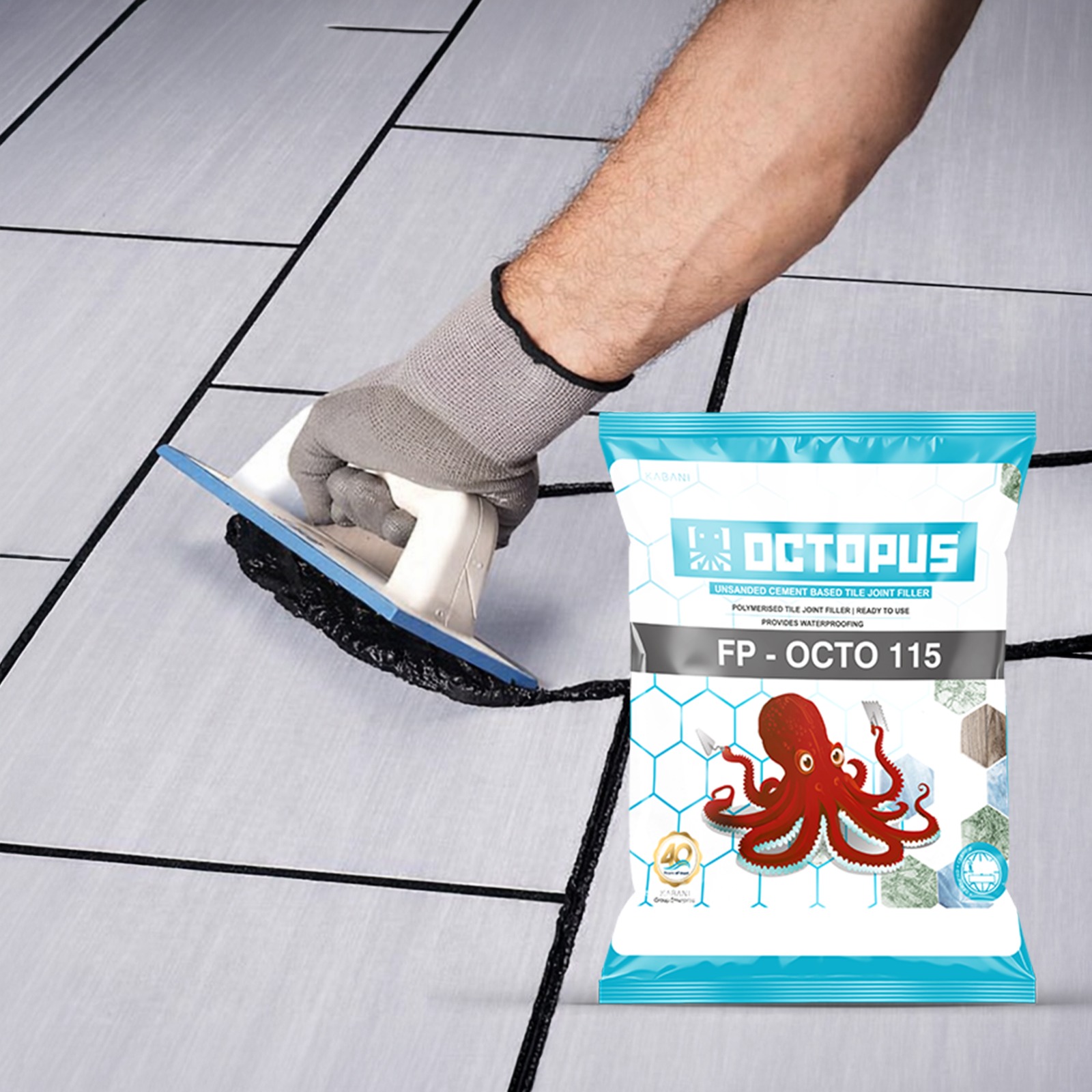 adhesive for fixing wall tiles